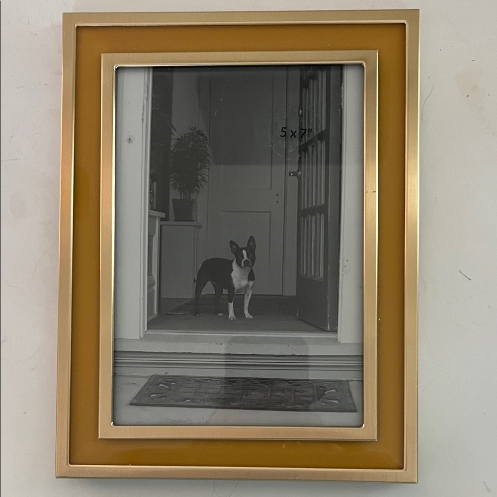 Threshold Gold and Tan Picture Frame
